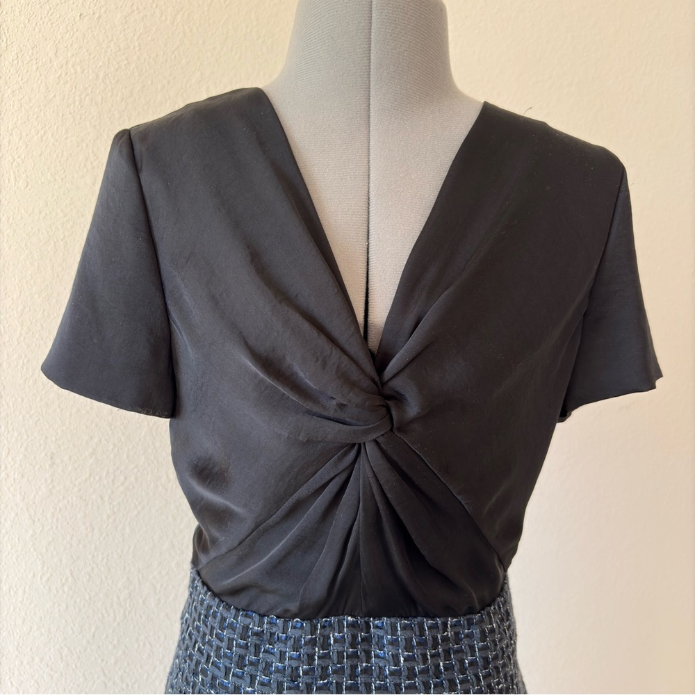 NWT Banana Republic mixed media dress